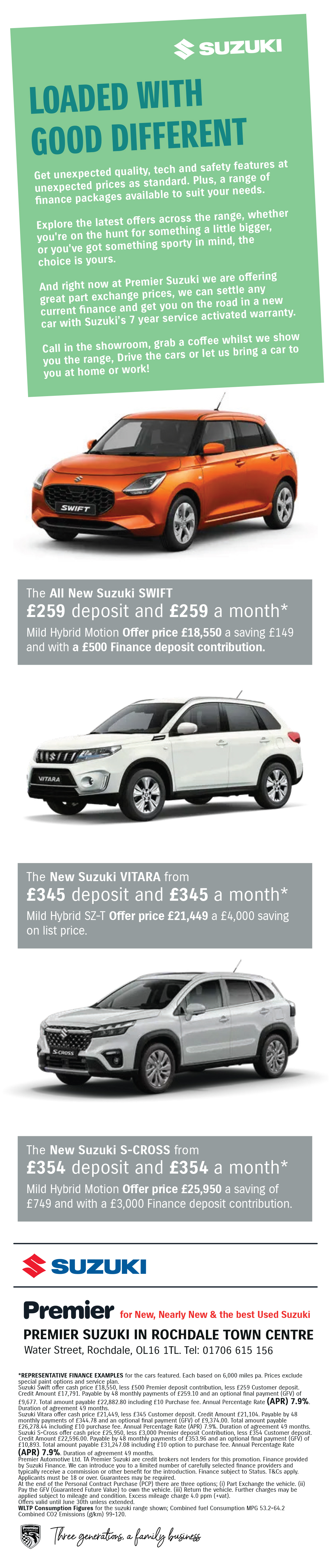 Check Out Our Latest Monthly Suzuki Deal